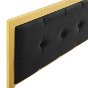 Teagan Tufted Performance Velvet Headboard
