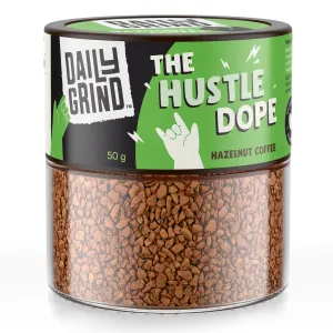 The Hustle Dope Hazelnut Instant Coffee - 50 Grams