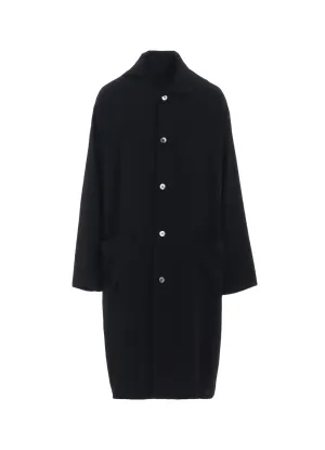 TRIAS DE CHINE ASYMMETRIC COLLAR LONG SHIRT