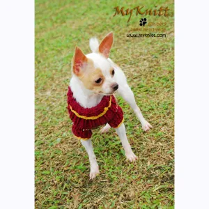Warm Boy Dog Sweater Turtleneck DK821